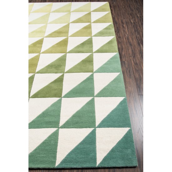 Rug, Novogratz, Delmar, DEL-6, Lime, 2'3" X 8' Runner, 36400