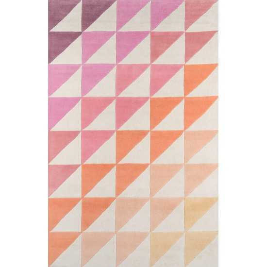 Rug, Novogratz, Delmar, DEL-6, Pink, 2'3" X 8' Runner, 36399