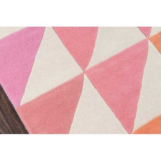 Rug, Novogratz, Delmar, DEL-6, Pink, 8' X 10', 36435