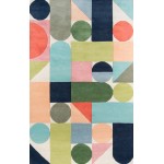 Rug, Novogratz, Delmar, DEL-8, Multi, 5' X 8', 36428