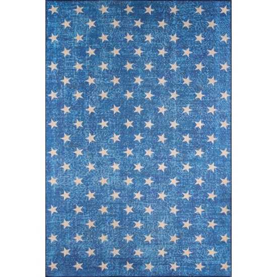 Rug, Novogratz, District, DIS-7, Blue, 7'6" X 9'6", 36322