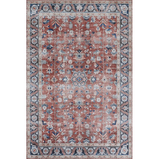 Rug, Novogratz, Doheny, DOH-1, Rust, 7'6" X 9'6", 48752