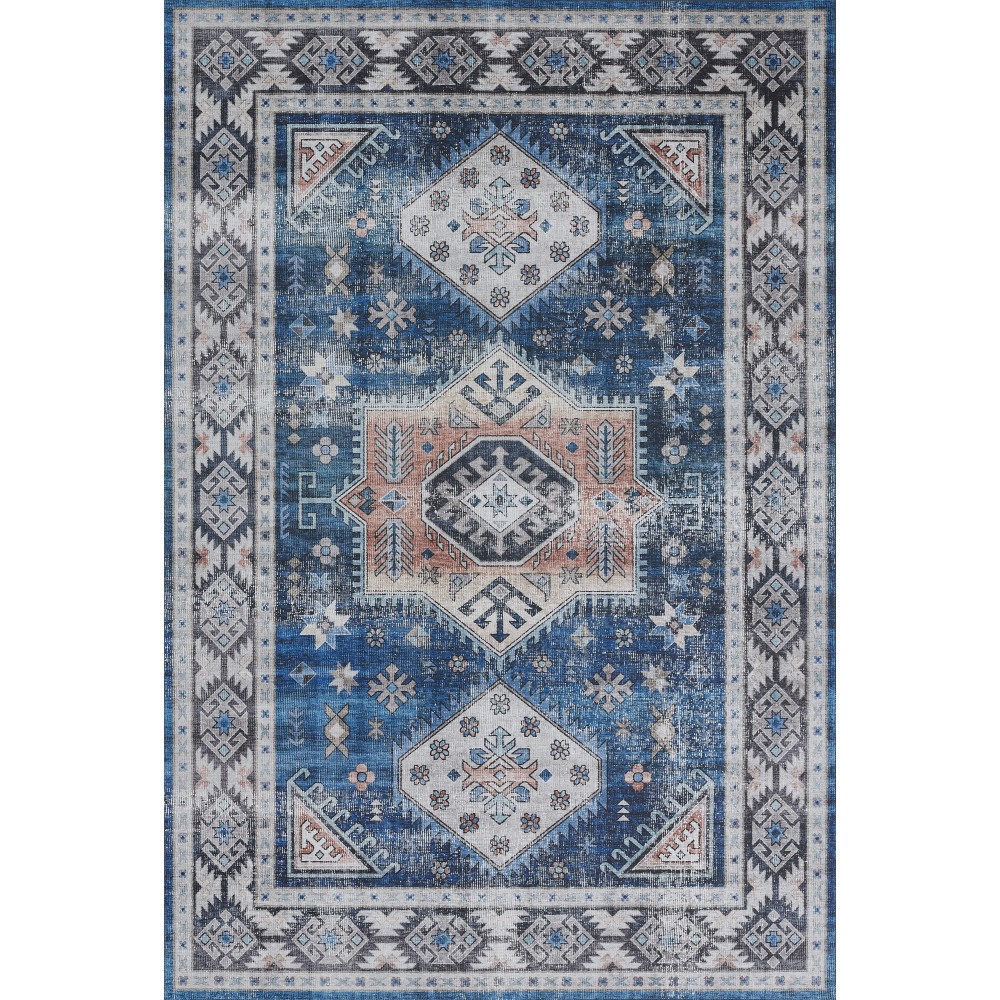 Rug, Novogratz, Doheny, DOH-3, Blue, 5' X 7'6", 48720 Rug, Novogratz, Doheny, DOH-3, Blue, 5' X 7'6", 48720