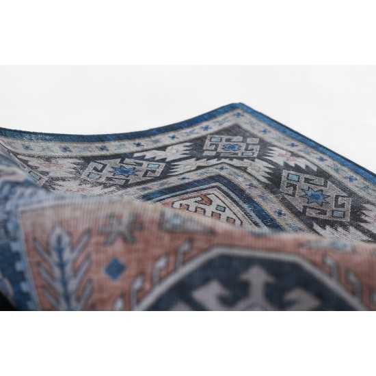 Rug, Novogratz, Doheny, DOH-3, Blue, 5' X 7'6", 48720