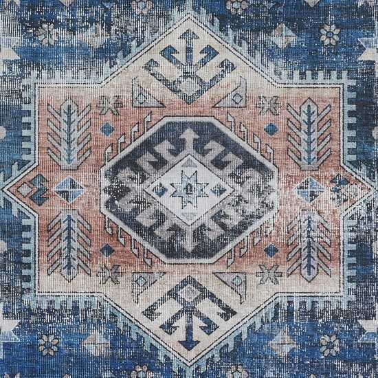 Rug, Novogratz, Doheny, DOH-3, Blue, 5' X 7'6", 48720
