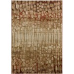 Addison Atlas Dynamic Circles Area Rug, 7’10" x 10’7", Brown, AAT33BR8X11