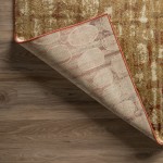 Addison Atlas Dynamic Circles Area Rug, 7’10" x 10’7", Brown, AAT33BR8X11