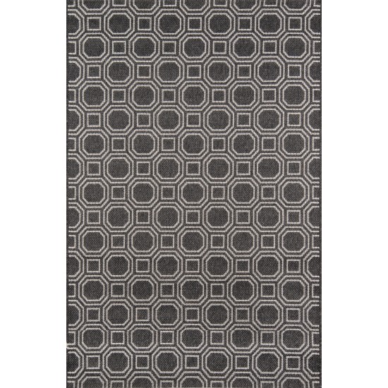 Rug, Erin Gates, Downeast, DOW-1, Charcoal, 2' X 3', 43900