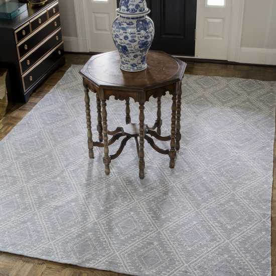 Rug, Erin Gates, Easton, EAS-1, Grey, 2'3" X 8' Runner, 44416