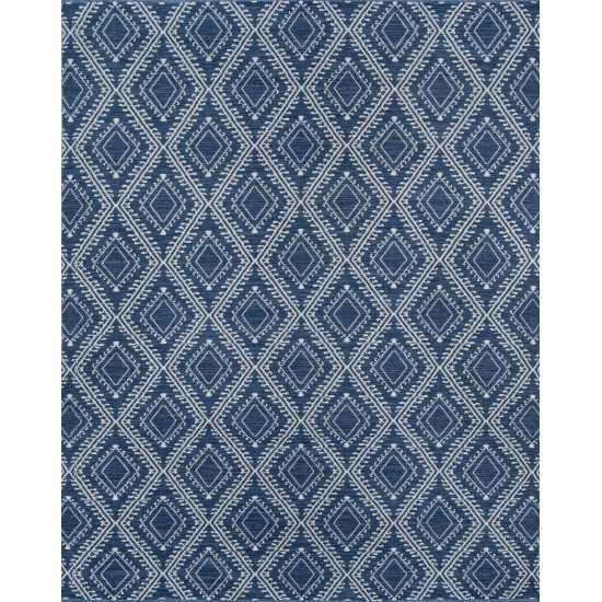 Rug, Erin Gates, Easton, EAS-1, Navy, 2' X 3', 39880