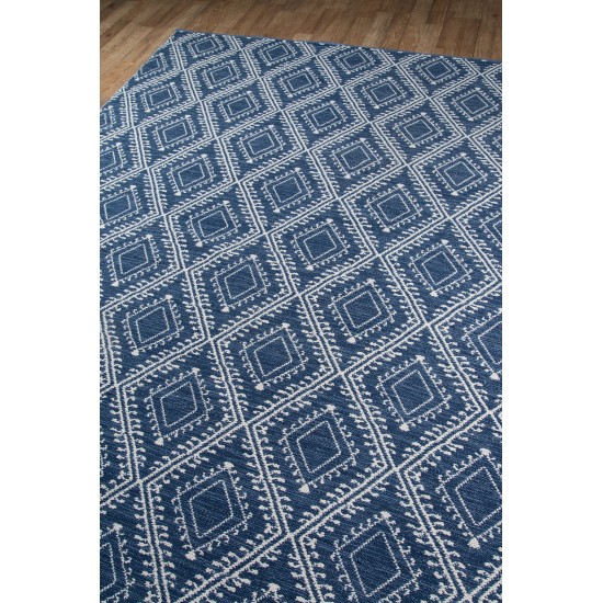 Rug, Erin Gates, Easton, EAS-1, Navy, 2' X 3', 39880