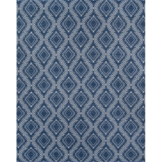 Rug, Erin Gates, Easton, EAS-1, Navy, 2'3" X 8' Runner, 44414