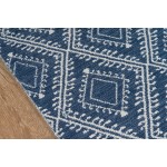 Rug, Erin Gates, Easton, EAS-1, Navy, 7'6" X 9'6", 39895