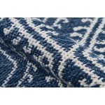 Rug, Erin Gates, Easton, EAS-1, Navy, 7'6" X 9'6", 39895
