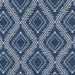 Rug, Erin Gates, Easton, EAS-1, Navy, 7'6" X 9'6", 39895