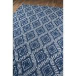 Rug, Erin Gates, Easton, EAS-1, Navy, 8'6" X 11'6", 44422