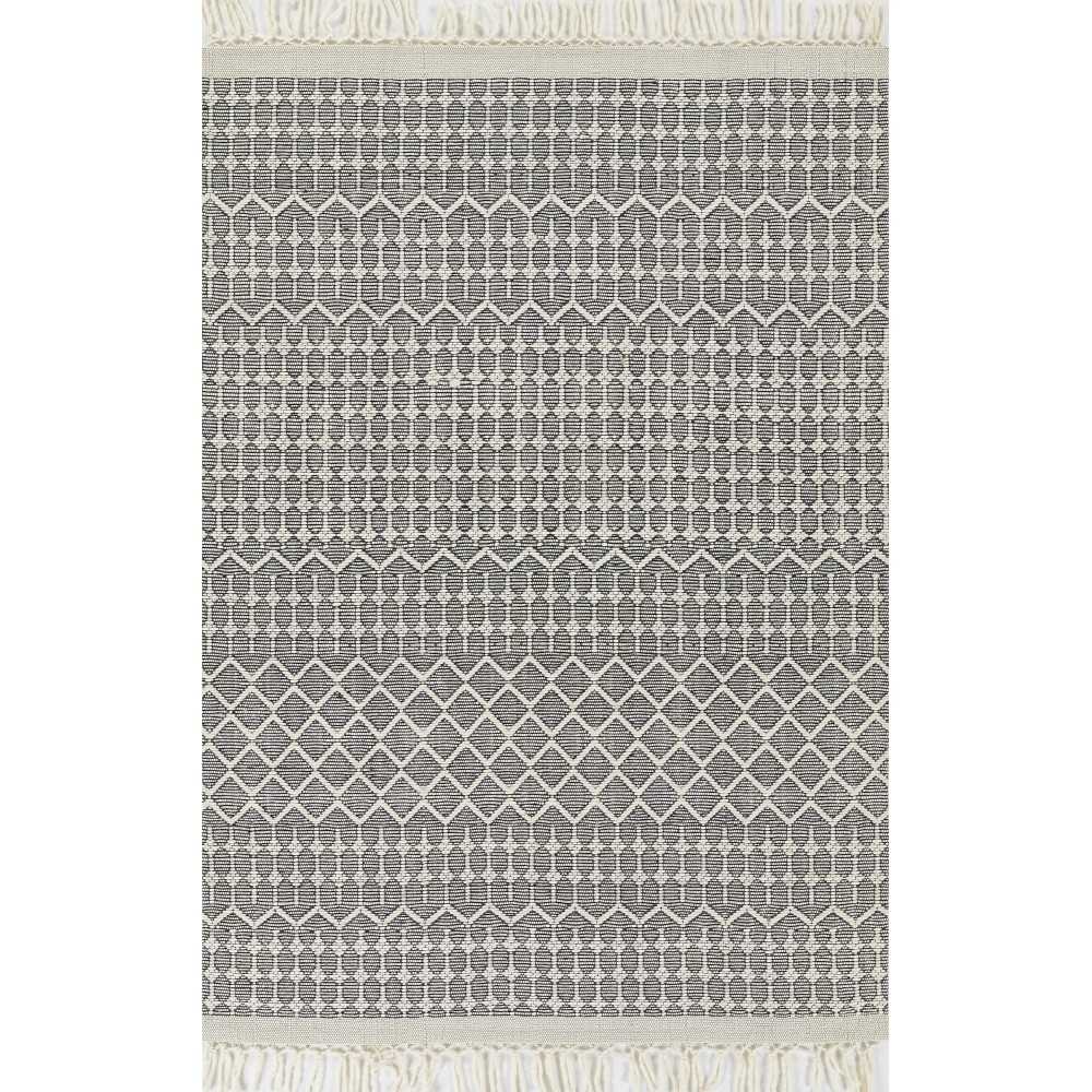 Rug, Momeni, Ember, EMR-1, Black, 2' X 3', 48394 Rug, Momeni, Ember, EMR-1, Black, 2' X 3', 48394