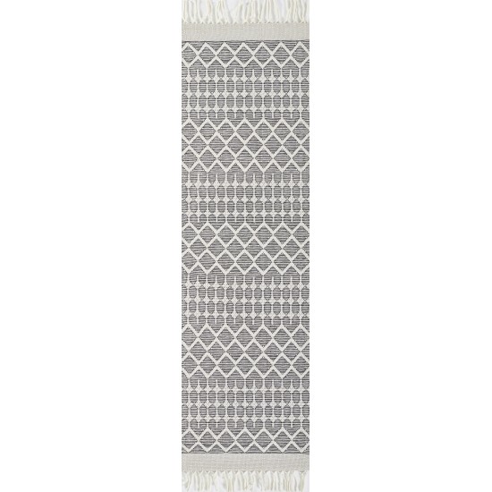 Rug, Momeni, Ember, EMR-1, Black, 2' X 3', 48394