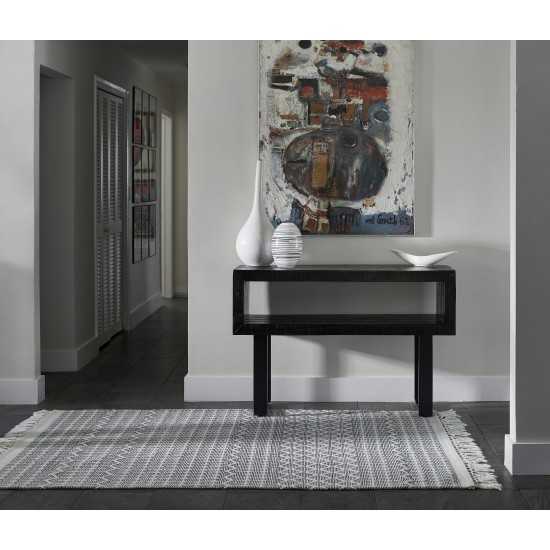 Rug, Momeni, Ember, EMR-1, Black, 2' X 3', 48394