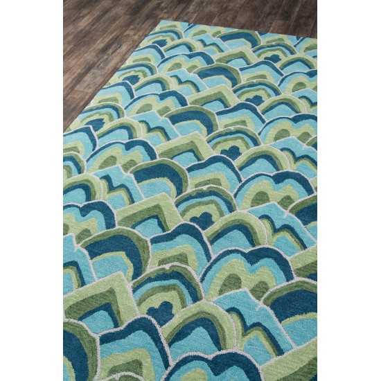 Rug, Madcap Cottage, Embrace Adventure, EMB-1, Green, 2'3" X 8' Runner, 43700