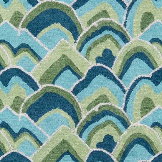 Rug, Madcap Cottage, Embrace Adventure, EMB-1, Green, 3' X 5', 43703