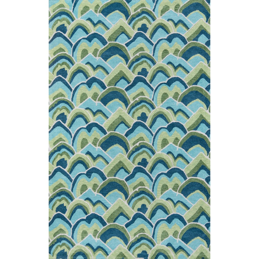 Rug, Madcap Cottage, Embrace Adventure, EMB-1, Green, 5' X 8', 43707 Rug, Madcap Cottage, Embrace Adventure, EMB-1, Green, 5' X 8', 43707