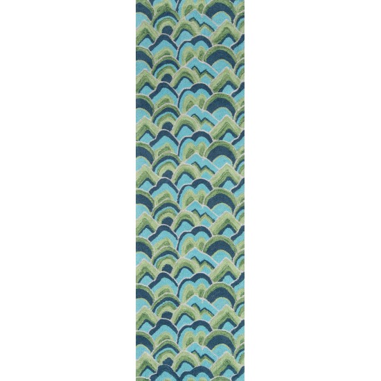 Rug, Madcap Cottage, Embrace Adventure, EMB-1, Green, 5' X 8', 43707