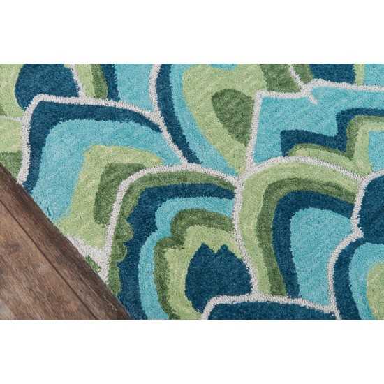 Rug, Madcap Cottage, Embrace Adventure, EMB-1, Green, 8' X 10', 43710