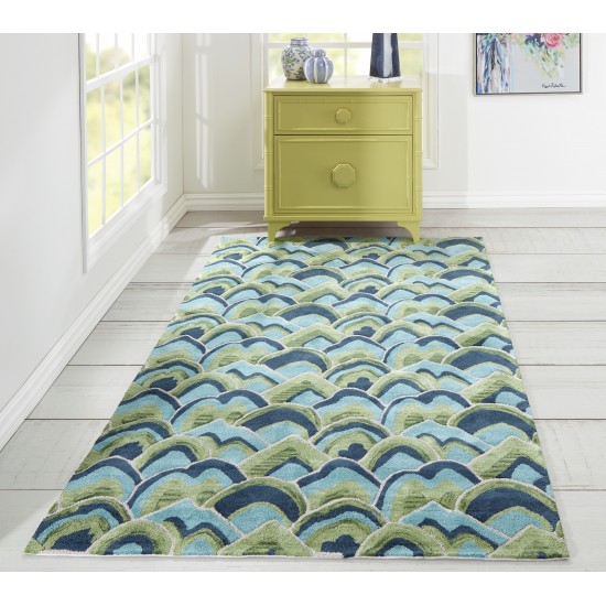 Rug, Madcap Cottage, Embrace Adventure, EMB-1, Green, 8' X 10', 43710