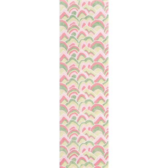 Rug, Madcap Cottage, Embrace Adventure, EMB-1, Pink, 2' X 3', 43107