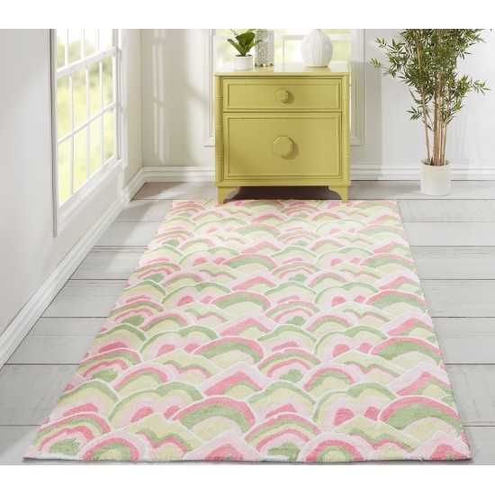 Rug, Madcap Cottage, Embrace Adventure, EMB-1, Pink, 2' X 3', 43107