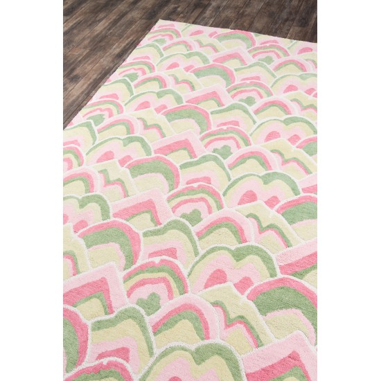 Rug, Madcap Cottage, Embrace Adventure, EMB-1, Pink, 2'3" X 8' Runner, 43109