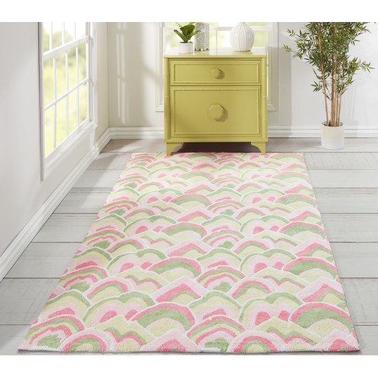 Rug, Madcap Cottage, Embrace Adventure, EMB-1, Pink, 2'3" X 8' Runner, 43109