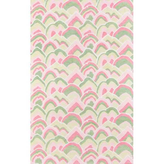 Rug, Madcap Cottage, Embrace Adventure, EMB-1, Pink, 5' X 8', 43114