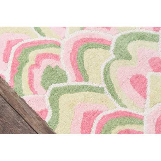 Rug, Madcap Cottage, Embrace Adventure, EMB-1, Pink, 5' X 8', 43114