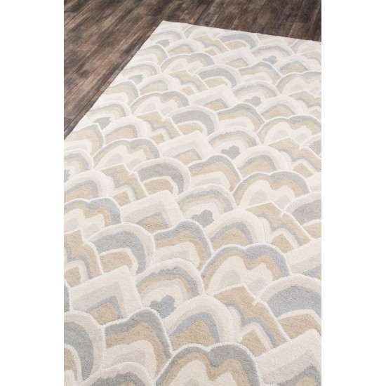 Rug, Madcap Cottage, Embrace Adventure, EMB-1, Taupe, 2' X 3', 43108