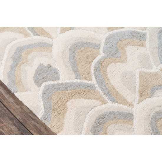 Rug, Madcap Cottage, Embrace Adventure, EMB-1, Taupe, 8' X 10', 43116