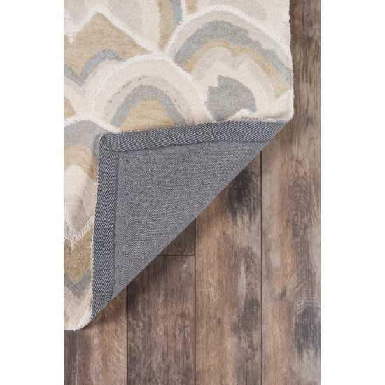 Rug, Madcap Cottage, Embrace Adventure, EMB-1, Taupe, 8' X 10', 43116