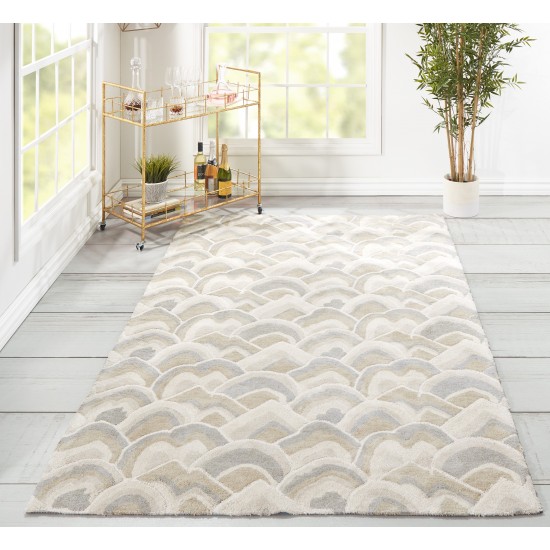 Rug, Madcap Cottage, Embrace Adventure, EMB-1, Taupe, 8' X 10', 43116
