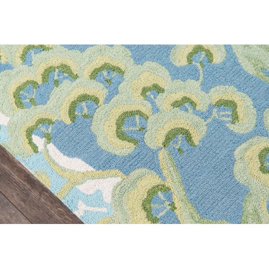 Rug, Madcap Cottage, Embrace Adventure, EMB-2, Blue, 2' X 3', 43698