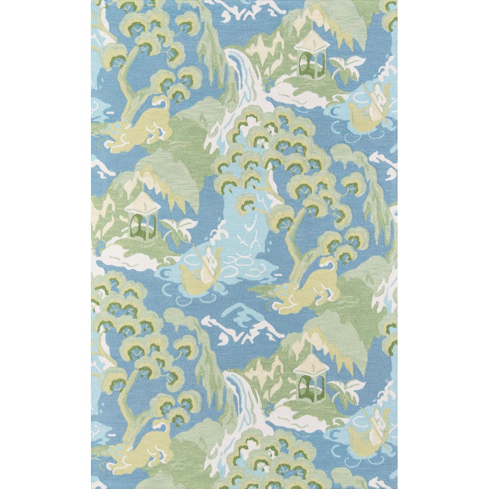 Rug, Madcap Cottage, Embrace Adventure, EMB-2, Blue, 8' X 10', 43712 Rug, Madcap Cottage, Embrace Adventure, EMB-2, Blue, 8' X 10', 43712