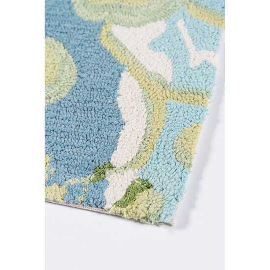 Rug, Madcap Cottage, Embrace Adventure, EMB-2, Blue, 8' X 10', 43712