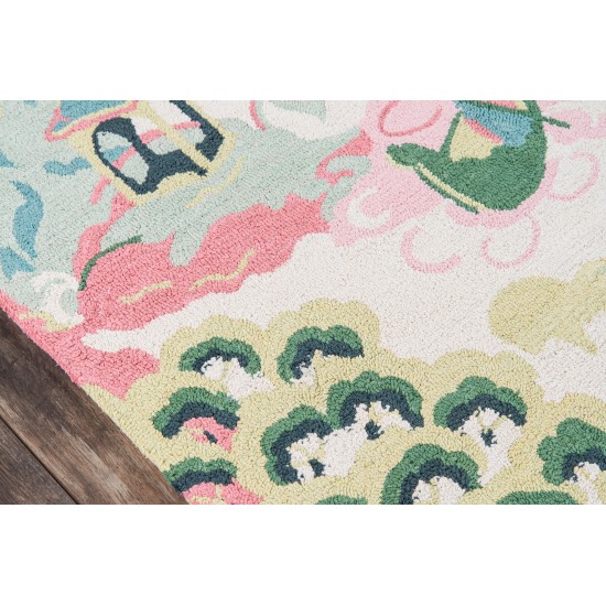 Rug, Madcap Cottage, Embrace Adventure, EMB-2, Ivory, 5' X 8', 43709