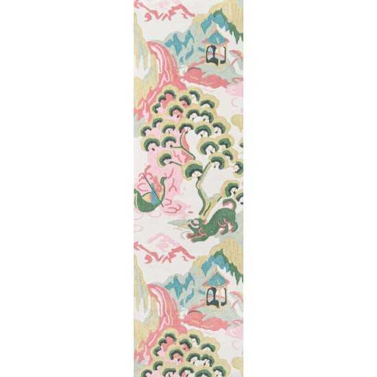 Rug, Madcap Cottage, Embrace Adventure, EMB-2, Ivory, 8' X 10', 43711