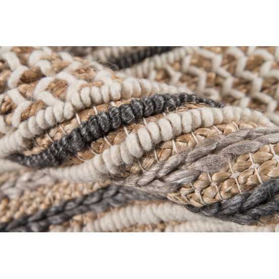 Rug, Momeni, Esme, ESM-1, Charcoal, 2'3" X 7'6" Runner, 42637