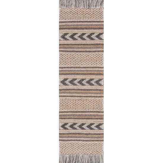 Rug, Momeni, Esme, ESM-1, Charcoal, 2'3" X 7'6" Runner, 42637