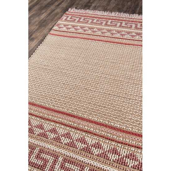 Rug, Momeni, Esme, ESM-3, Pink, 2'3" X 7'6" Runner, 42640