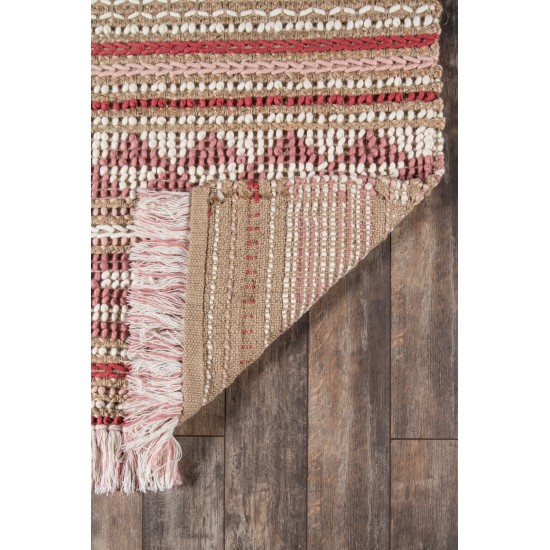 Rug, Momeni, Esme, ESM-3, Pink, 2'3" X 7'6" Runner, 42640