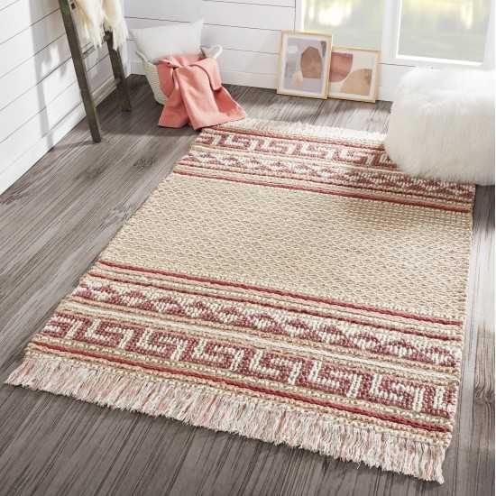 Rug, Momeni, Esme, ESM-3, Pink, 5' X 7', 42648