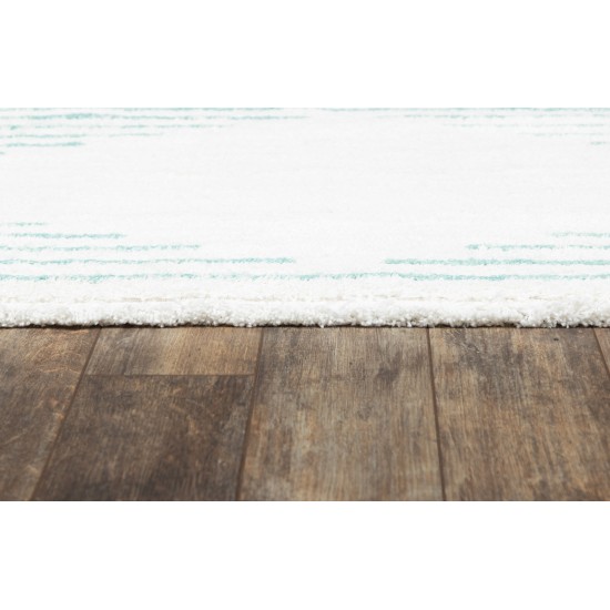 Rug, Novogratz, Ferris, FRR-1, Aqua, 2'3" X 7'6" Runner, 46536